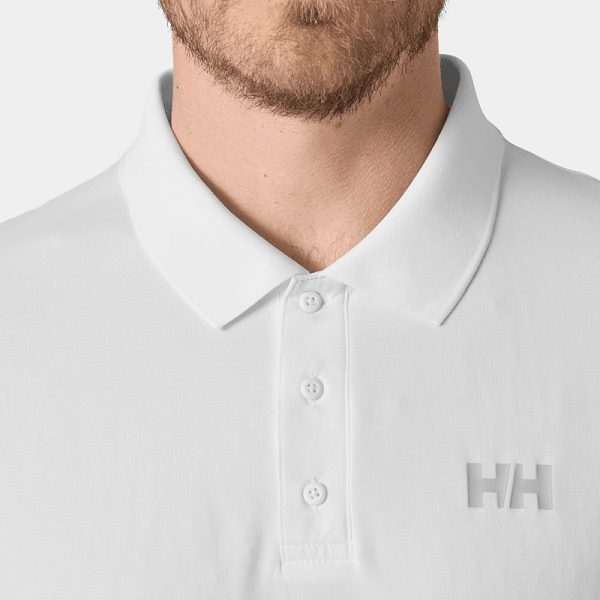Helly Hansen Erkek Tişört Lıfa Actıve Solen Ss Polo T-Shırt Hha.48372 M - WHİTE
