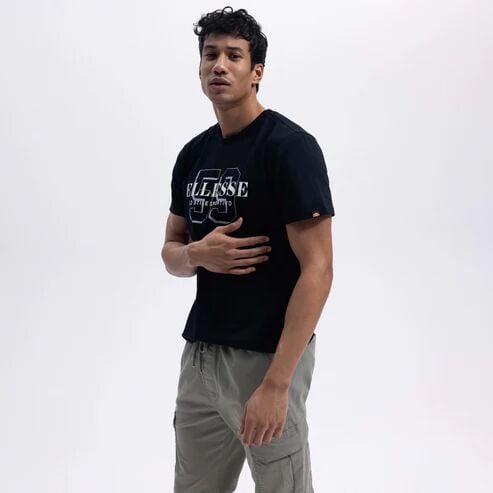 Ellesse Erkek T-shirt M-EM455 Siyah - XXL