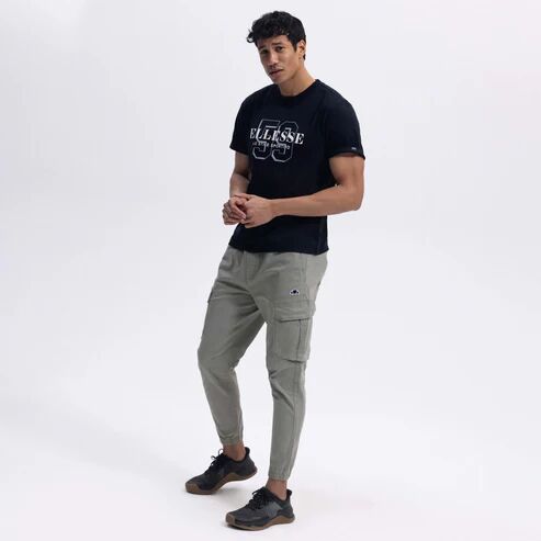 Ellesse Erkek T-shirt M-EM455 Siyah - XXL
