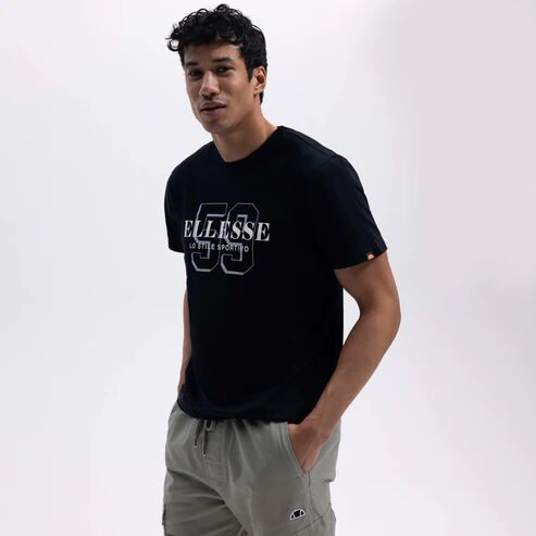 Ellesse Erkek T-shirt M-EM455 Siyah - XXL