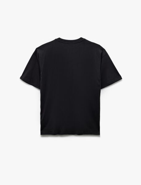 Koton Antrasit Tişört 6Sal10049Ik Antrasit - XS