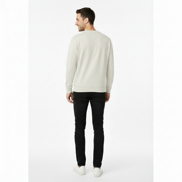 Prime Pamuklu Sweatshirt Bisiklet Yaka Standart Rahat Kalıp (Regular Fit) Erkek/Kadın/Unisex