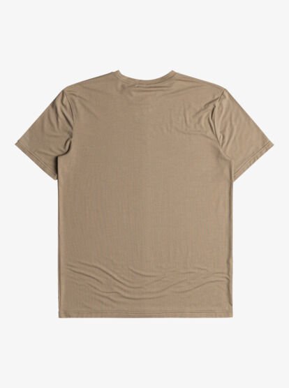 Quiksilver Coastal Run Ss Erkek Tişört Bej - XL