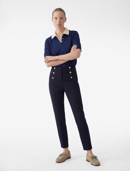 Koton Lacivert Pantolon 6Sak40273Uw
