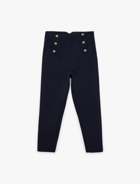 Koton Lacivert Pantolon 6Sak40273Uw