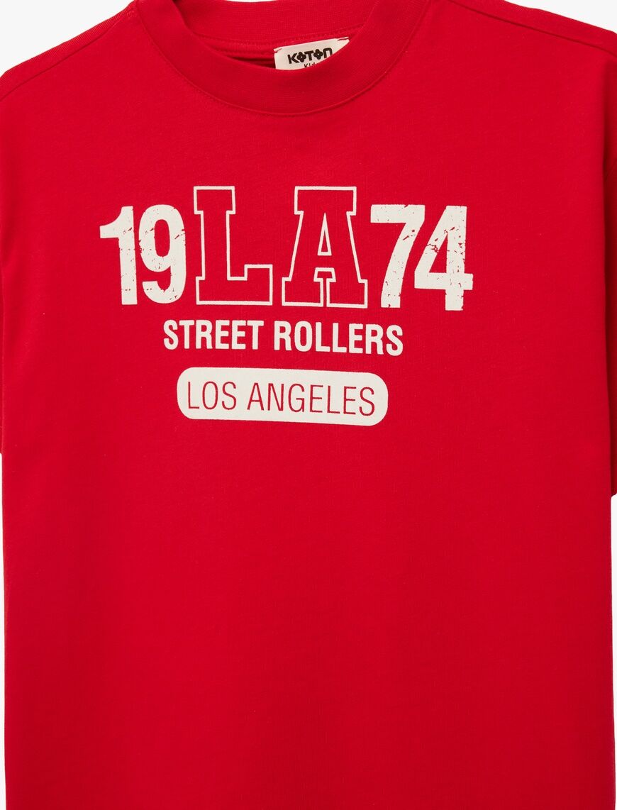 Koton Kırmızı Tişört 6Skb10270Tk Kırmızı - 9-10