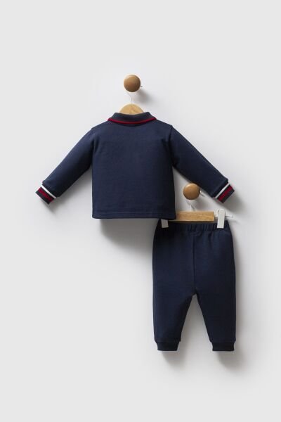 U.S.Polo Assn Erkek Bebek 2 li Takım 9-12 - Lacivert