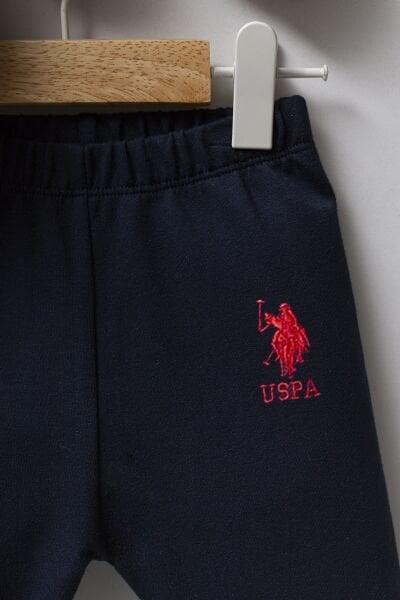 U.S.Polo Assn Erkek Bebek 2 li Takım 9-12 - Lacivert