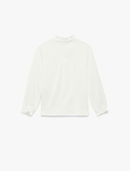 Koton Ekru Bluz 6Skg60051Ak Ekru - 9-10