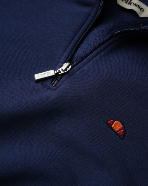 Ellesse Erkek Yarım Fermuarlı Sweatshirt Lacivert - XXL