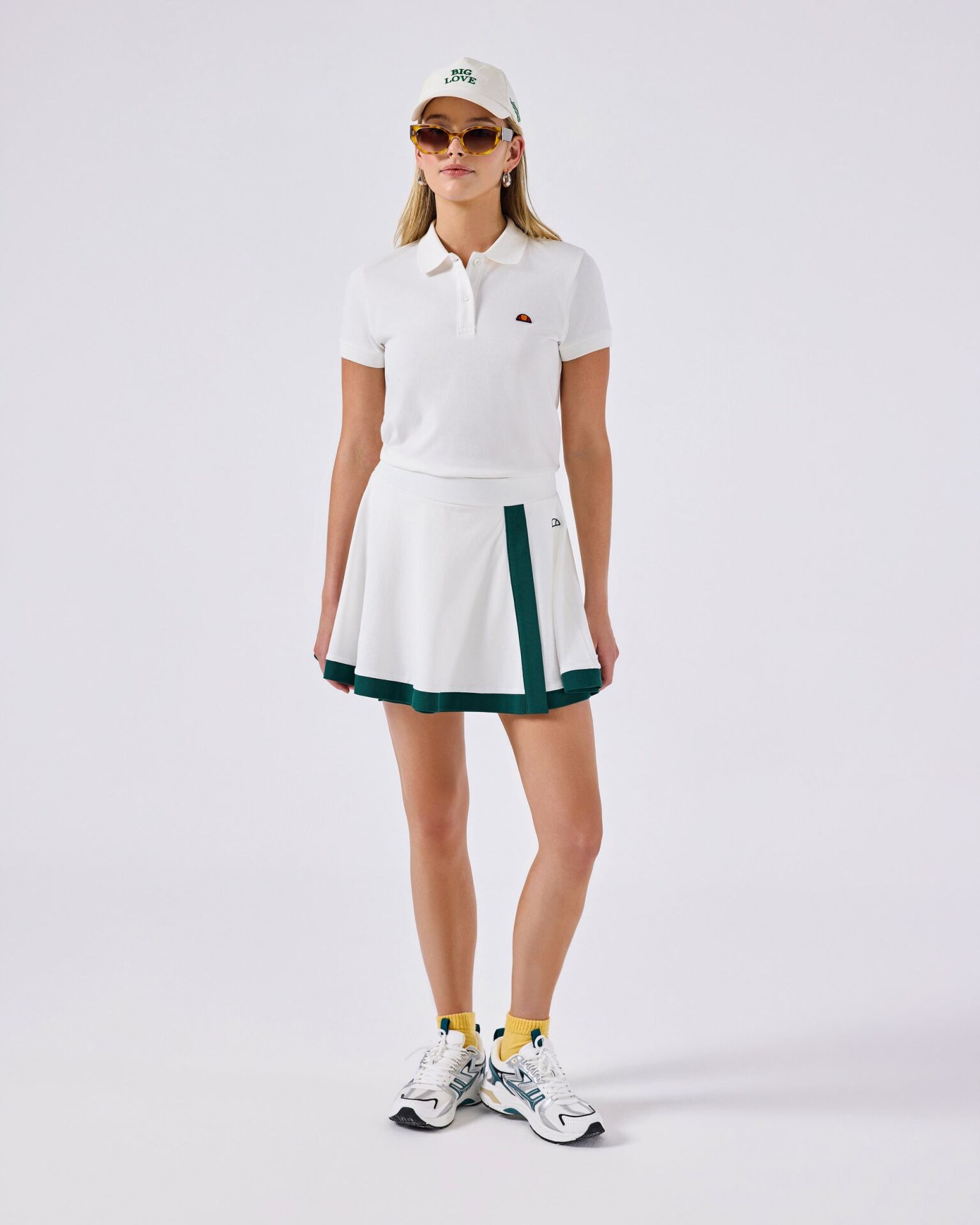 Ellesse Kadın Polo Tişört 6Sf5056 L - OFF WHITE