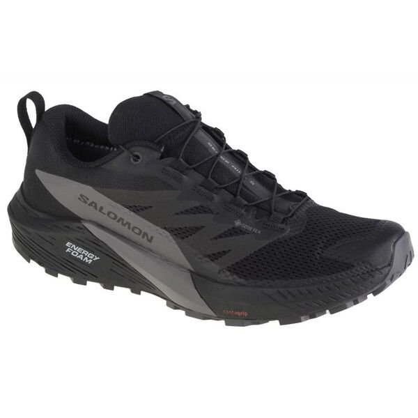 Salomon Sense Rise 5 Gore-Tex Erkek Outdoor Koşu Ayakkabısı Siyah - 46