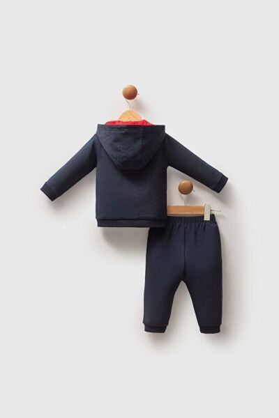 U.S.Polo Assn Erkek Bebek 3 lü Takım 9-12 - Lacivert