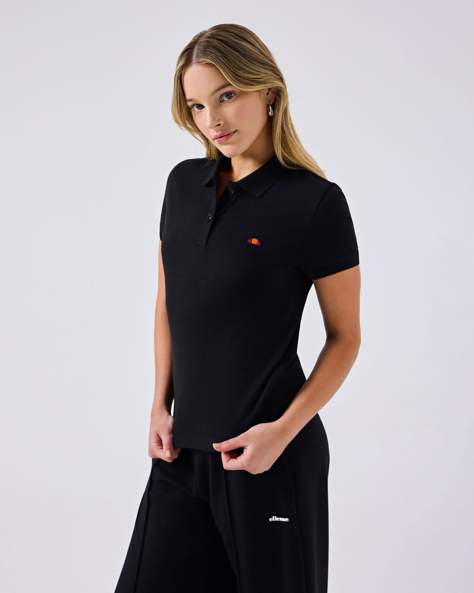 Ellesse Kadın Polo Tişört 6Sf5056 L - BLACK