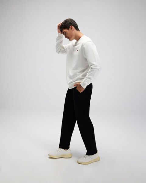 Ellesse Erkek Sweatshirt EM579 XXL - Beyaz