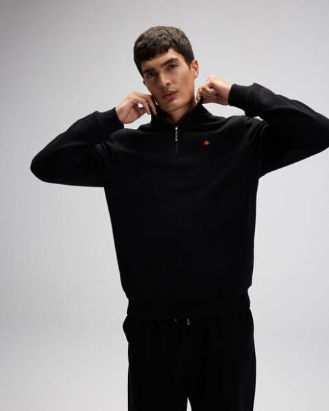 Ellesse Erkek Yarım Fermuarlı Sweatshirt Lacivert - XXL