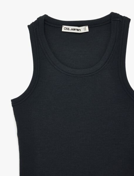 Koton Ekru Atlet 6Sal30046Ik Antrasit - XS