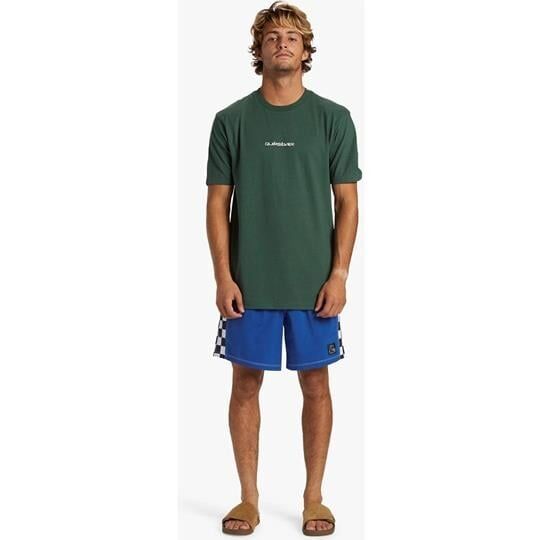 Quiksilver Qs Omnı Logo Dna Erkek T-Shirt Yeşil - XXL