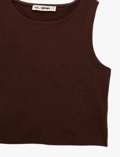 Koton Kahverengi Atlet 6Sal30050Ik Kahverengi - XS