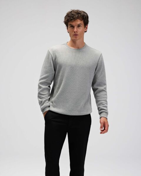 Ellesse Erkek Kazak EM615 Gri - S