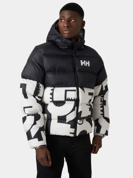 HELLY HANSEN ACTIVE Puffy Erkek Mont Siyah/Beyaz - S