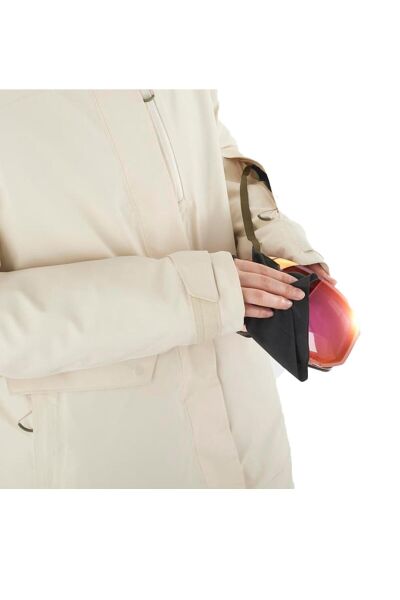 SALOMON Stance Cargo Kadın Kayak Montu Krem - XS