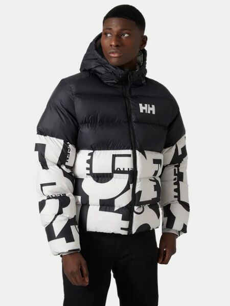 HELLY HANSEN ACTIVE Puffy Erkek Mont Siyah/Beyaz - XL