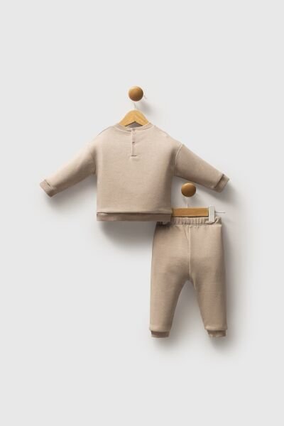 U.S.Polo Assn Erkek Bebek 2 Li Takım 9-12 - Kum