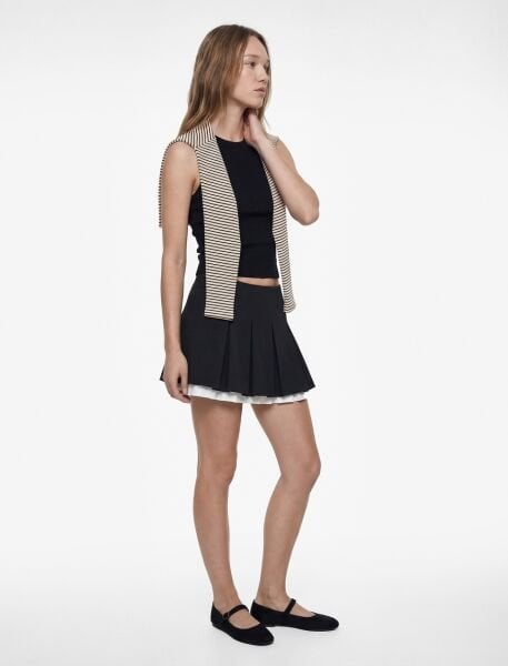 Koton Siyah Atlet 6Sal30051Ik Siyah - XS