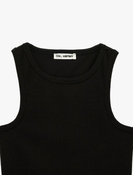 Koton Siyah Atlet 6Sal30051Ik Siyah - XS