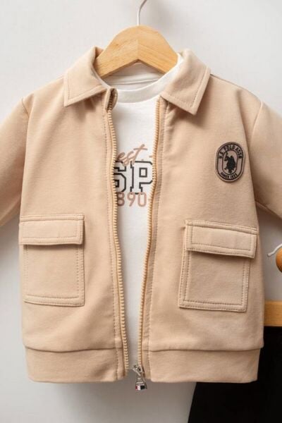 U.S.POLO ASSN ERKEK BEBEK 3 LÜ TAKIM İKİ İPLİK