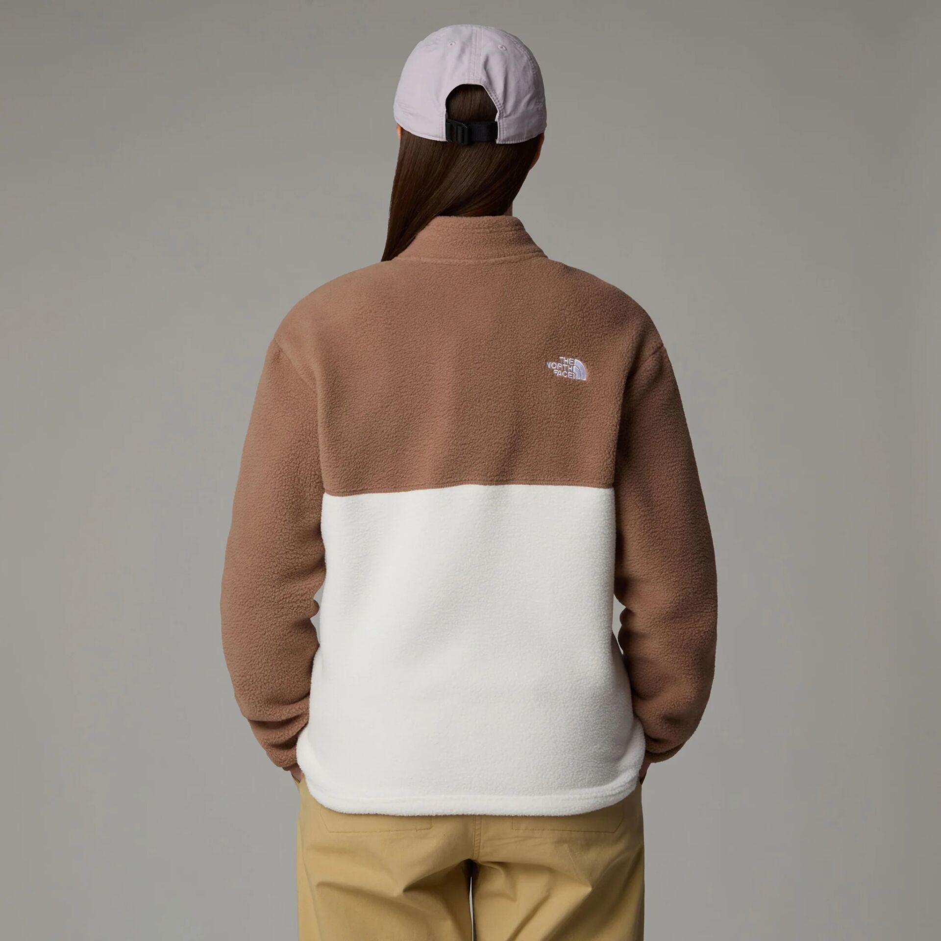 The North Face W Yumiori Full Zip Kadın Polar Ceket Beyaz - XS