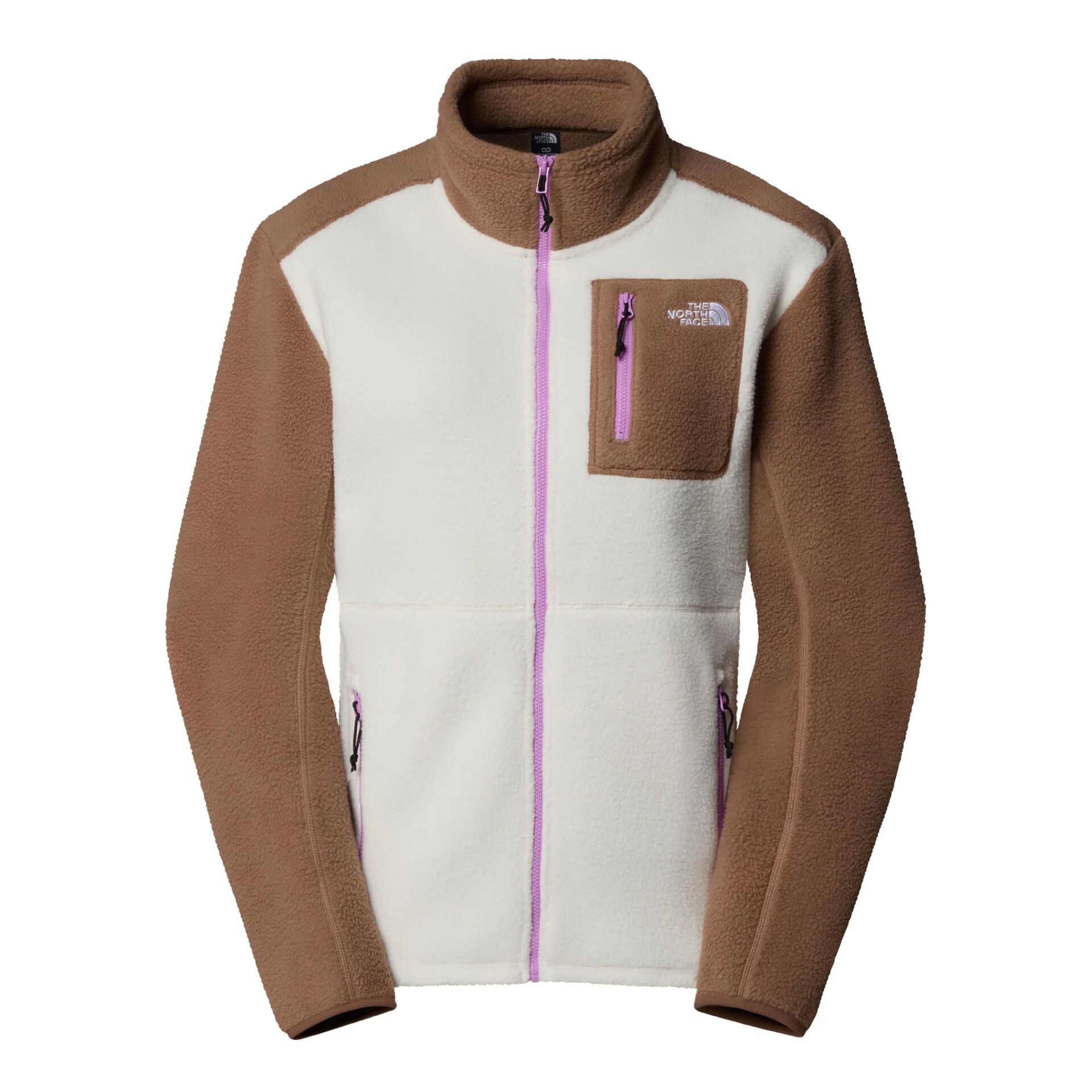 The North Face W Yumiori Full Zip Kadın Polar Ceket Beyaz - XS