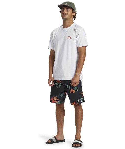 Quiksilver The Original Boardshort Erkek Tişört Mor - XL
