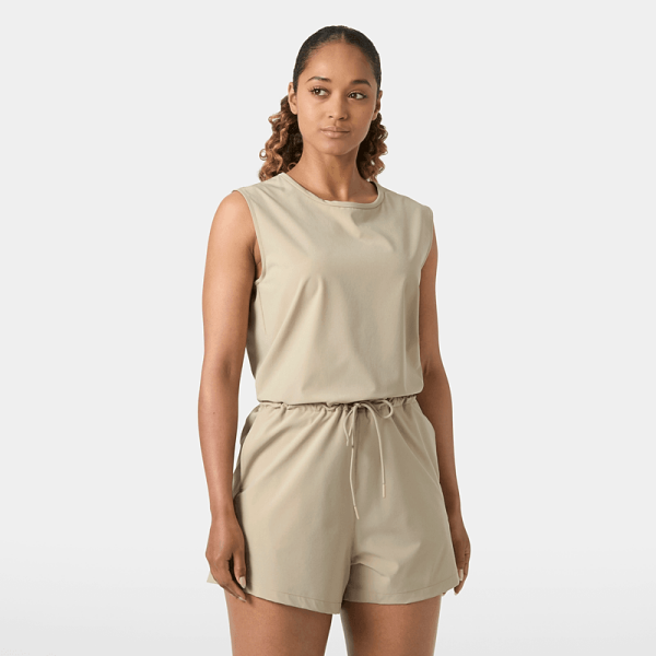 HELLY HANSEN Kadın Elbise W THALIA ROMPER TULUM HHA.54621 M - Khaki