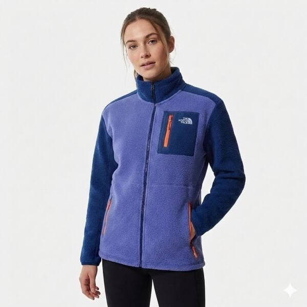 The North Face W Yumiori Full Zip Kadın Polar Ceket Mavi - XS