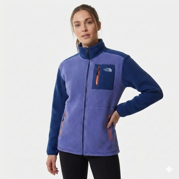 The North Face W Yumiori Full Zip Kadın Polar Ceket Mavi - XS