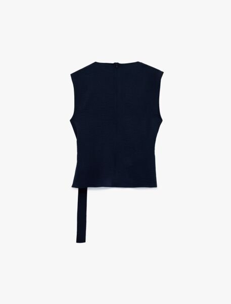 Koton Lacivert Bluz 6Sak60240Pw Haki - 44