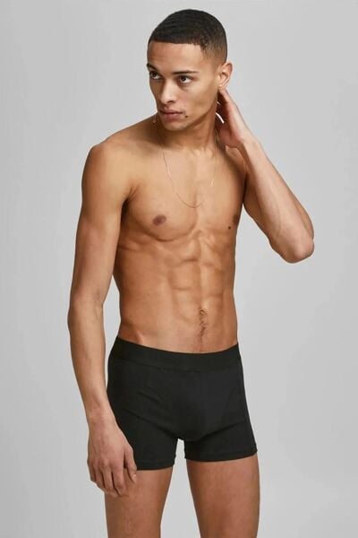 Jack & Jones  Erkek  Bel Bantlı Boxer (3'lü Paket)