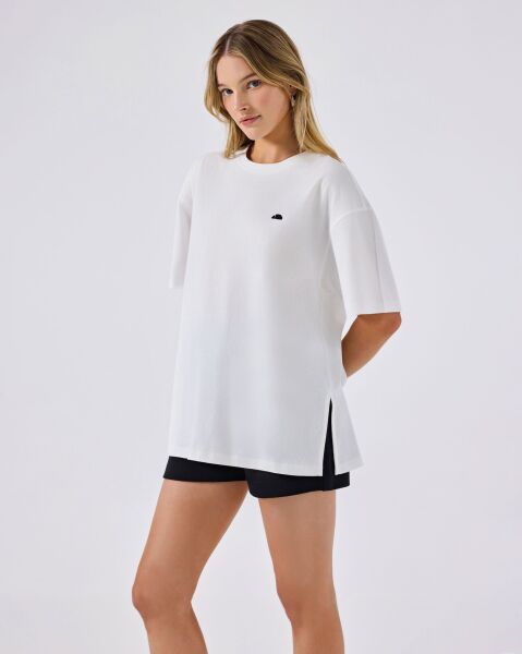 Ellesse Kadın Tişört 6Sf5043 XS - OFF WHITE