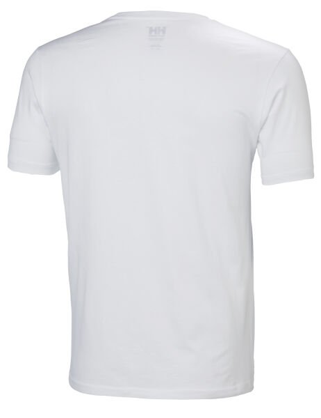Helly Hansen Logo Erkek T-Shirt Beyaz - M