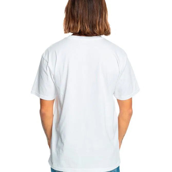 Quiksilver Floating Around Ss Erkek Tişört Somon - M