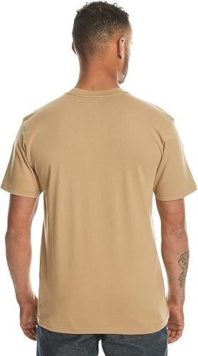 Quiksilver Floating Around Ss Erkek Tişört Bej - XL