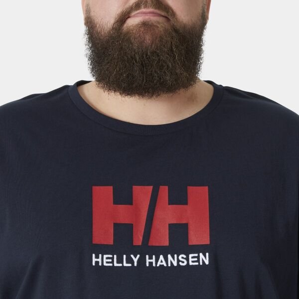 Helly Hansen Logo Erkek T-Shirt Lacivert - S