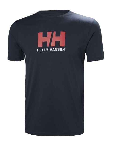 Helly Hansen Logo Erkek T-Shirt Lacivert - S