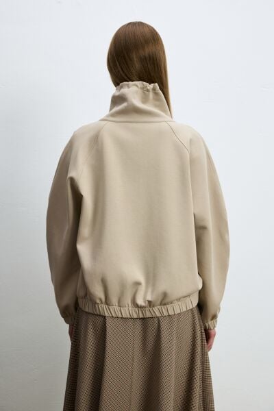 Kelsey Örme Kadın Sweatshirt Eşofman Üstü