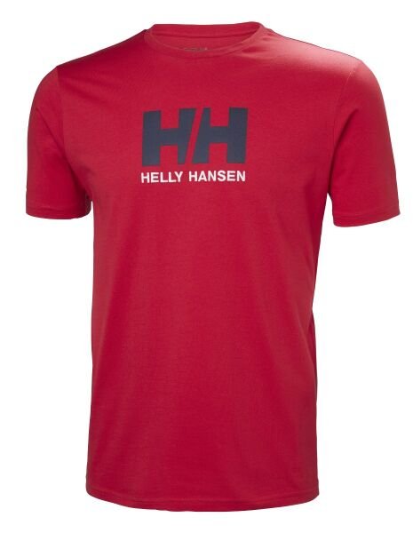 Helly Hansen Logo Erkek T-Shirt Kırmızı - L