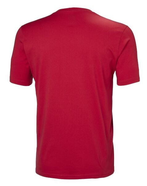 Helly Hansen Logo Erkek T-Shirt Kırmızı - L