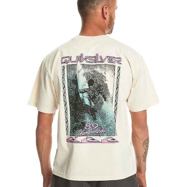 Quiksilver Back Flash Ss Erkek T-Shirt Turuncu - XL