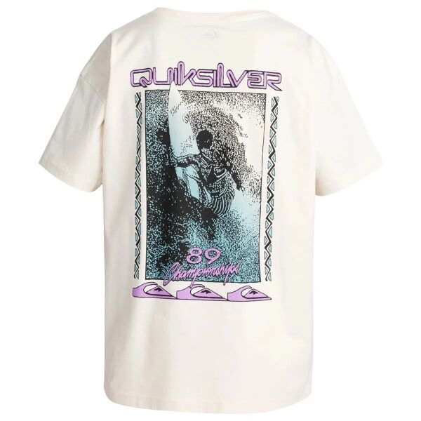 Quiksilver Back Flash Ss Erkek T-Shirt Turuncu - XL